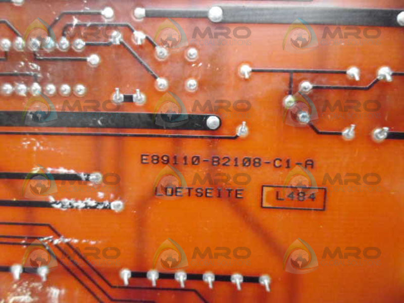 INDUSTRIAL MRO E89110-B2108-C1-A *USED*