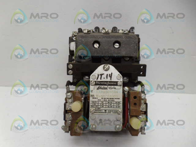 WESTINGHOUSE 11200K1CNN LIFE LINE STARTER *USED*