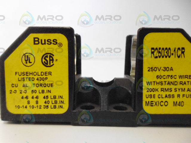BUSSMANN R25030-1CR FUSEHOLDER *USED*