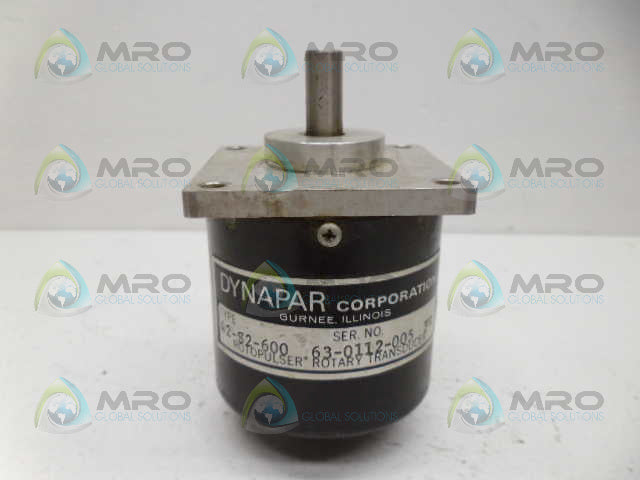 DYNAPAR 42-S2-600 ROTOPULSER ENCODER *USED*