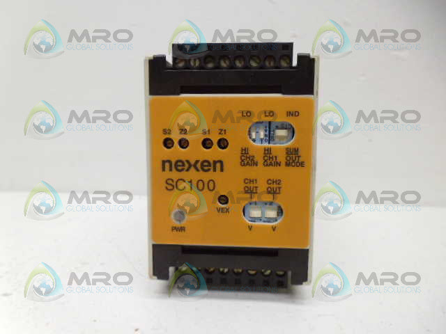 NEXEN 964420 SIGNAL CONDITIONER SC100 *USED*