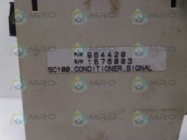 NEXEN 964420 SIGNAL CONDITIONER SC100 *USED*