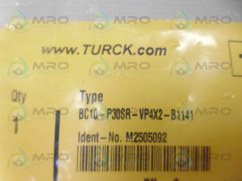 TURCK BC10-P30SR-VP4X2-B1141 PROXIMITY SWITCH * NEW IN FACTORY BAG *