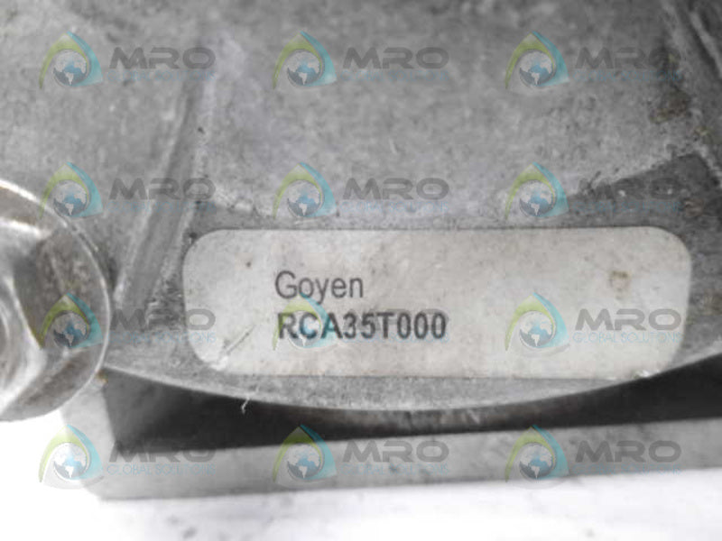 GOYEN RCA35T000 VALVE *USED*