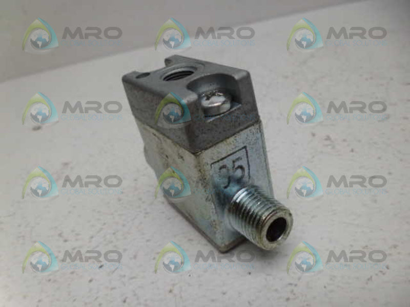 REXROTH 5340051010 PNEUMATIC PILOT CHECK VALVE *USED*