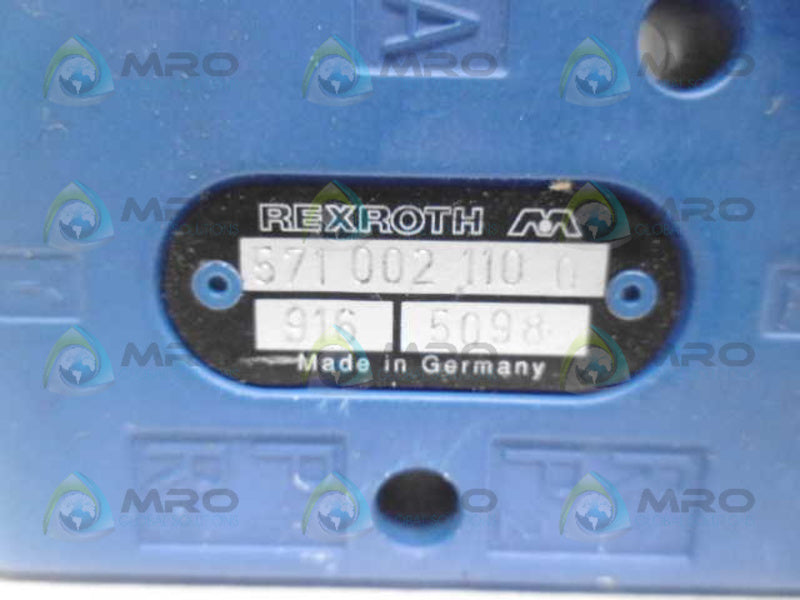 REXROTH 5710021100 VALVE *USED*