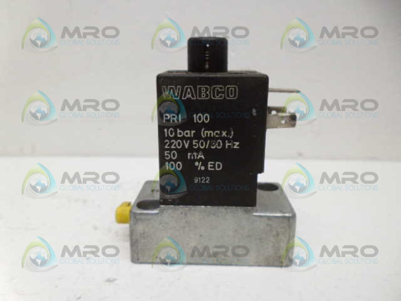 WABCO PRI100 VALVE COIL *USED*