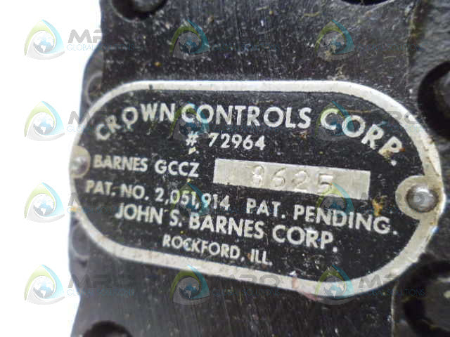 CROWN CONTROLS 8625 ACTUATOR *USED*