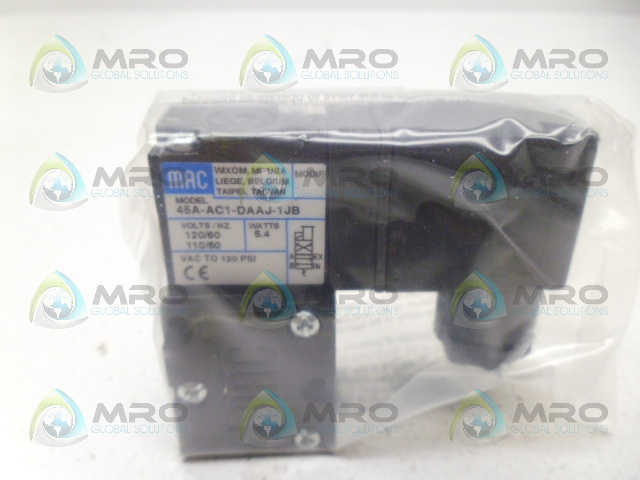 MAC 45A-AC1-DAAJ-1JB SOLENOID VALVE *NEW IN BOX*
