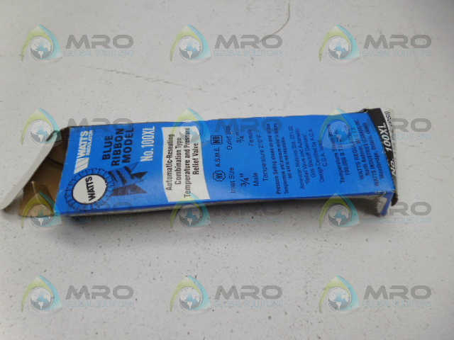 WATTS 100XL PRESSURE RELIEF VALVE *NEW IN BOX*