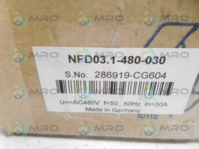 REXROTH NFD03.1-480-030 LINE FILTER *NEW IN BOX*