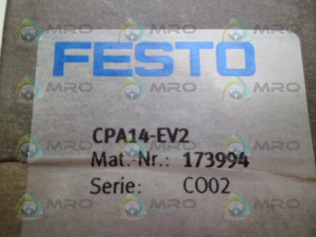 FESTO CPA14-EV2 MANIFOLD MODULE *NEW IN BOX*