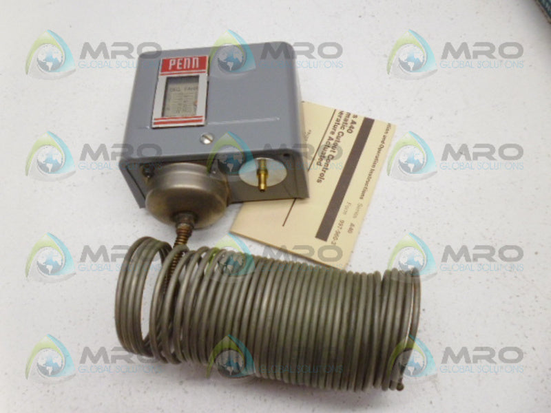 JOHNSON CONTROLS A40EA-1 TEMPERATURE CONTROLLER 15/55 F *NEW IN BOX*