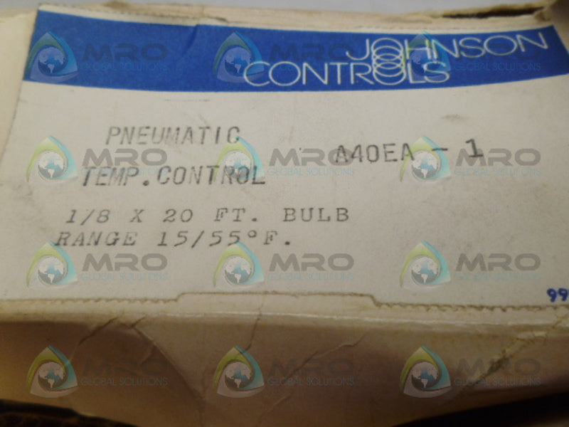 JOHNSON CONTROLS A40EA-1 TEMPERATURE CONTROLLER 15/55 F *NEW IN BOX*