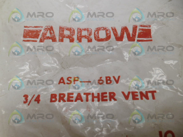ARROW ASP-6BV BREATHER VENT *NEW IN FACTORY BAG*
