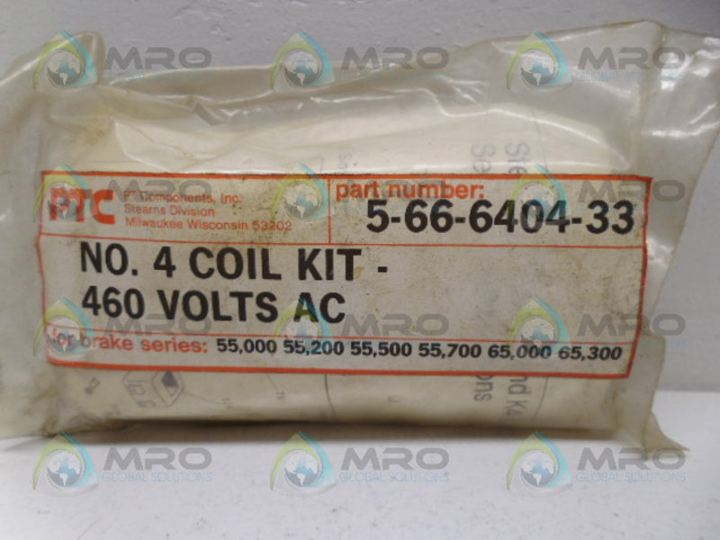STEARNS 5-66-6404-33 COIL KIT * NEW IN FACTORY BAG *