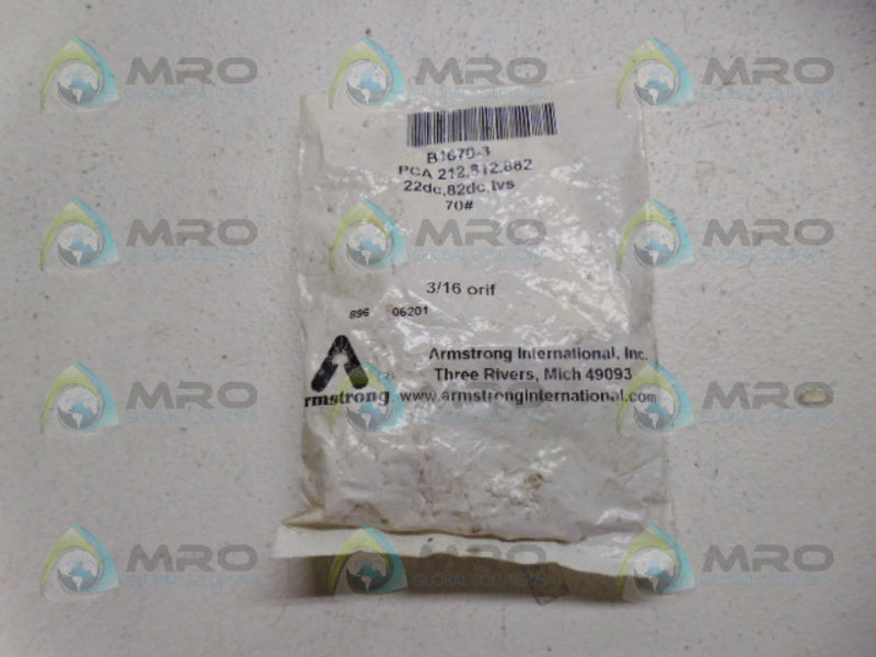 ARMSTRONG B1670-3 KIT *NEW IN FACTORY BAG*