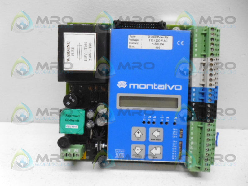 MONTALVO X-3000P-CE-UW *NEW NO BOX*