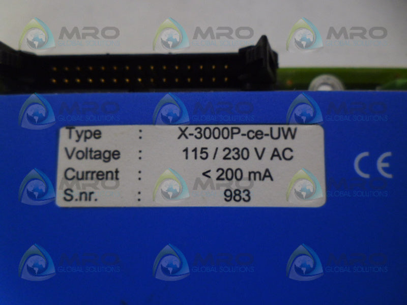 MONTALVO X-3000P-CE-UW *NEW NO BOX*