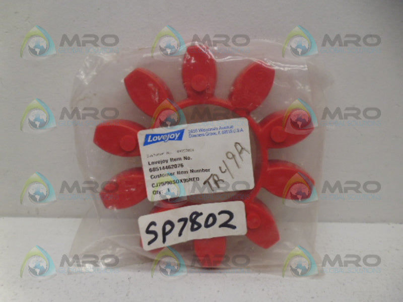 LOVEJOY 68514462076 SPIDER INSERT *NEW IN FACTORY BAG*