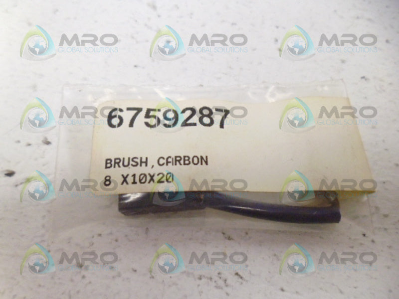 INDUSTRIAL MRO 6759287 CARBON BRUSH *NEW IN FACTORY BAG*