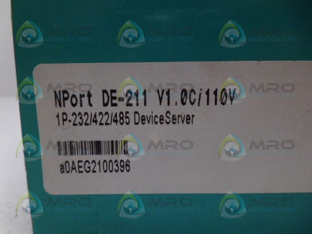 MOXA DE-211 DEVICE SERVER *NEW IN BOX*