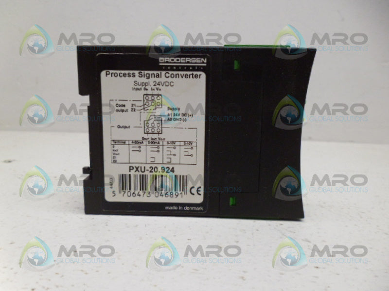 BRODERSON PXU-20.924 PROCESS SIGNAL CONVERTER *NEW NO BOX*