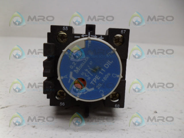 KLOCKNER MOELLER TPE11DIL TIMER *NEW NO BOX*