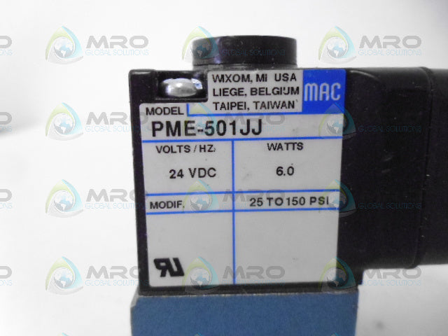 MAC PME-501JJ PNEUMATIC VALVE *NEW NO BOX*