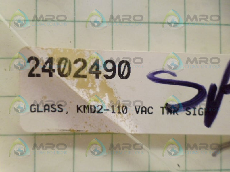 INDUSTRIAL MRO KMD2-110 2402490 GLASS *NEW IN ORIGINAL PACKAGE*