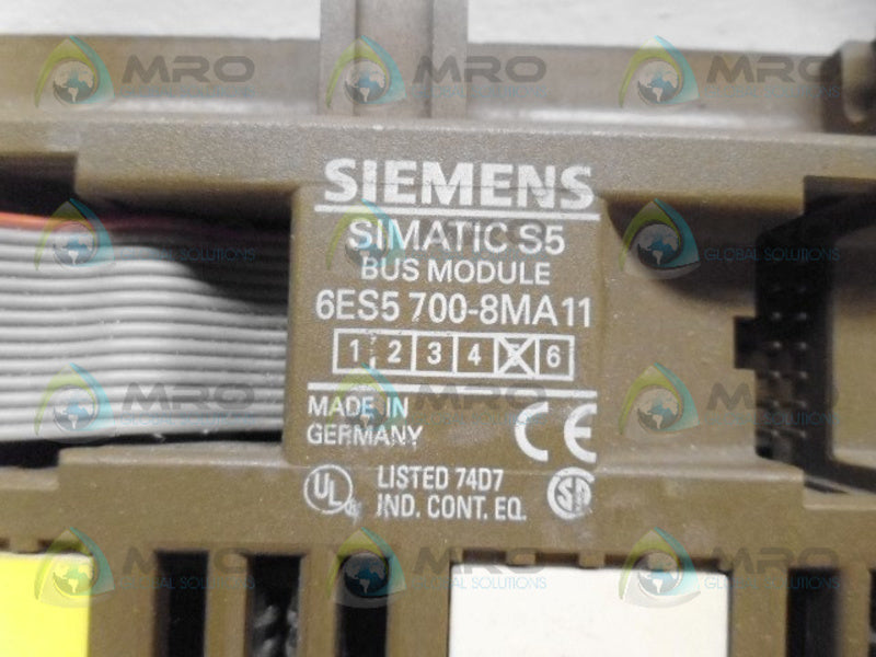 SIEMENS 6ES5700-8MA11 (AS PICTURED)  NSNP