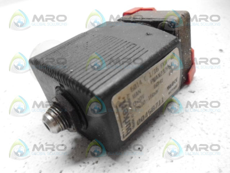 BURKERT 6014C1/16FKMBR SOLENOID VALVE *USED*