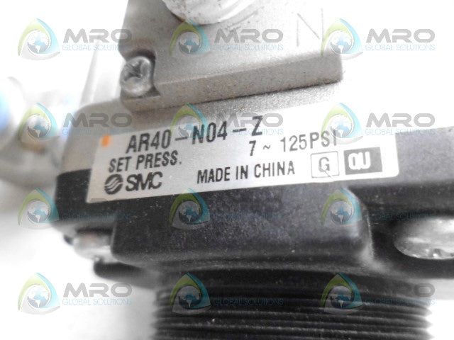 SMC AR40-N04-Z REGULATOR *USED*
