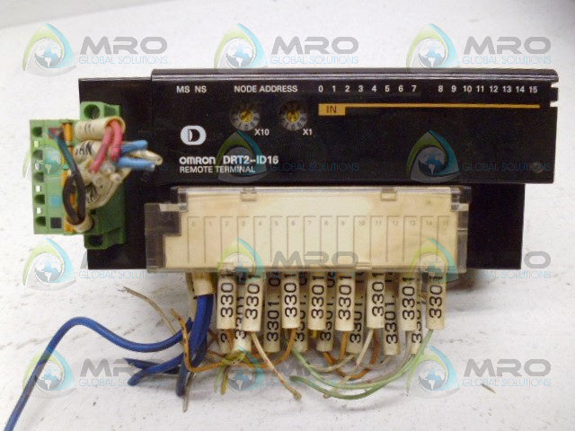 OMRON DRT2-ID16 REMOTE TERMINAL *USED*