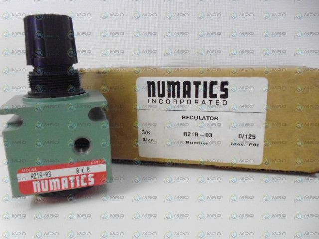 NUMATICS R21R-03 REGULATOR *NEW IN BOX*