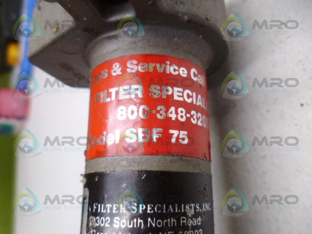 FSI SBF75 FILTER *USED*