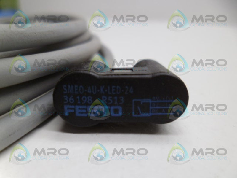 FESTO SMEO-4U-K-LED-24 PROXIMITY SENSOR *NEW NO BOX*