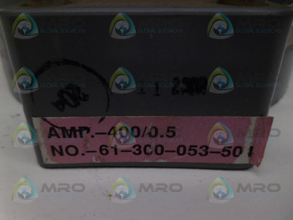 SIEMENS 61-300-053-504 CURRENT TRANSFORMER 400/.5  NSNP