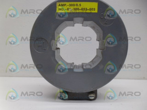 SIEMENS 61-300-053-503 CURRENT TRANSFORMER 300/.5  NSNP