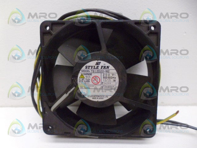 STYLE TS12D20-W2 FAN *NEW NO BOX*