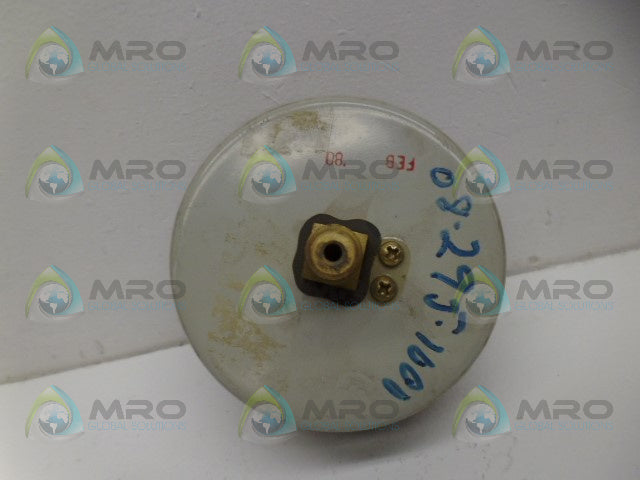 QUALITROL 50-35E GAUGE *USED*
