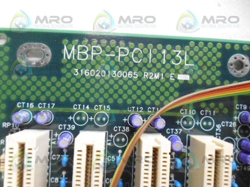 INDUSTRIAL MRO MBP-PCI13L 316020 130065 R2M1 E *USED*