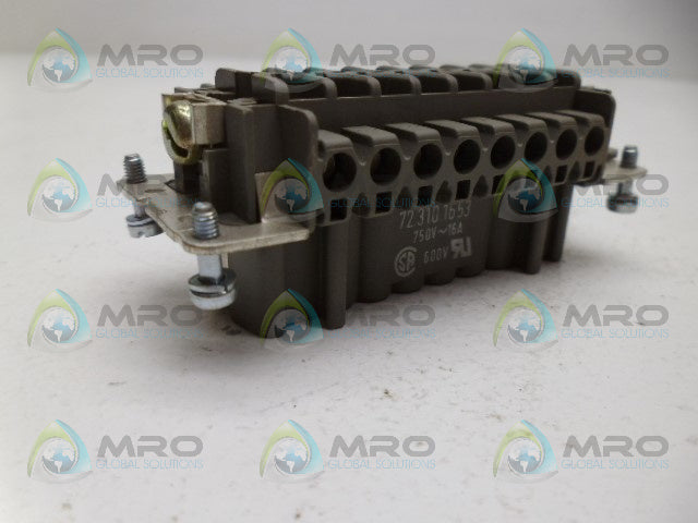 INDUSTRIAL MRO 72.310.1653 CONNECTOR *USED*
