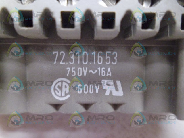 INDUSTRIAL MRO 72.310.1653 CONNECTOR *USED*