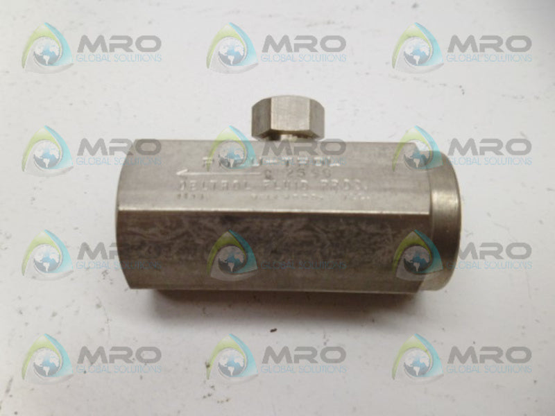 DELTROL C25SS VALVE *NEW NO BOX*