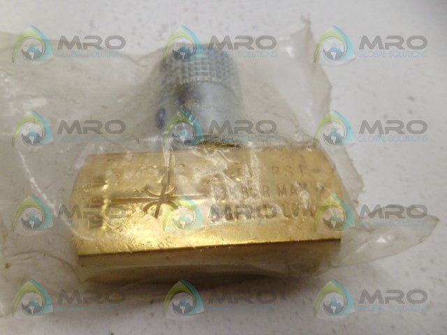 PARKER N400B-11BR FLOW CONTROL NEEDLE VALVE *NEW IN FACTORY BAG*