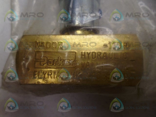 PARKER N400B-11BR FLOW CONTROL NEEDLE VALVE *NEW IN FACTORY BAG*