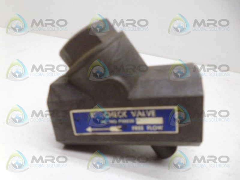 WESTINGHOUSE P55028 CHECK VALVE 1" *NEW NO BOX*