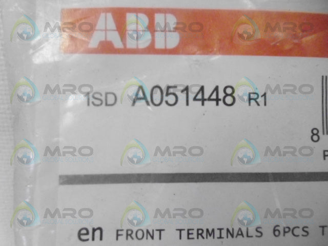 ABB 1SD A051448 R1 TERMINAL KIT *NEWIN FACTORY BAG*
