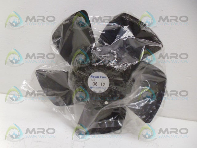 ROYAL ELECTRIC 06-12 FAN *NEW IN FACTORY BAG*
